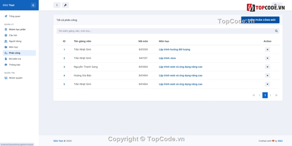 Quản lý sinh viên,trắc nghiệm php,thi php